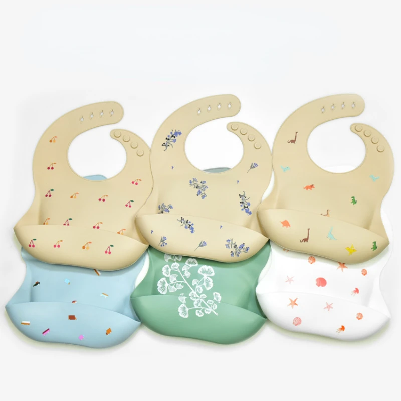 INS celemek bayi bebas BPA, ce - Waterproof Baby Bibs Silicone ulasan dan harga