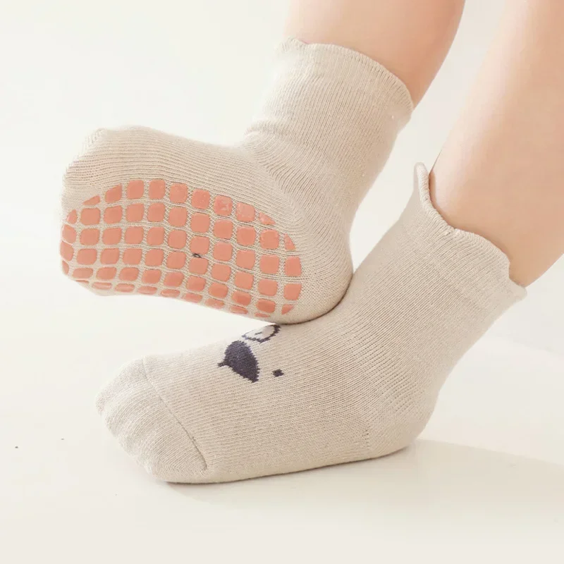 3/5 Pasang Kaus Kaki Kasual Be - Unisex Baby Socks Non Slip ulasan dan harga