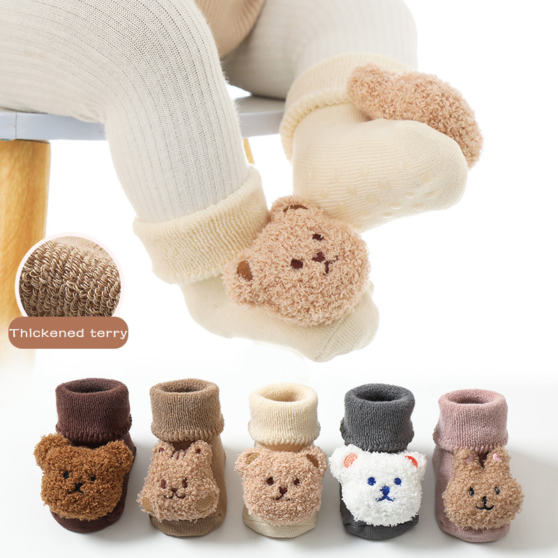 Kaus Kaki Bayi Bulu Karang Teb - Unisex Baby Socks Non Slip ulasan dan harga