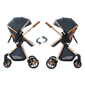 Kereta Dorong Bayi 2-in-1 Ring - Lightweight Foldable Baby Stroller Compact ulasan dan harga