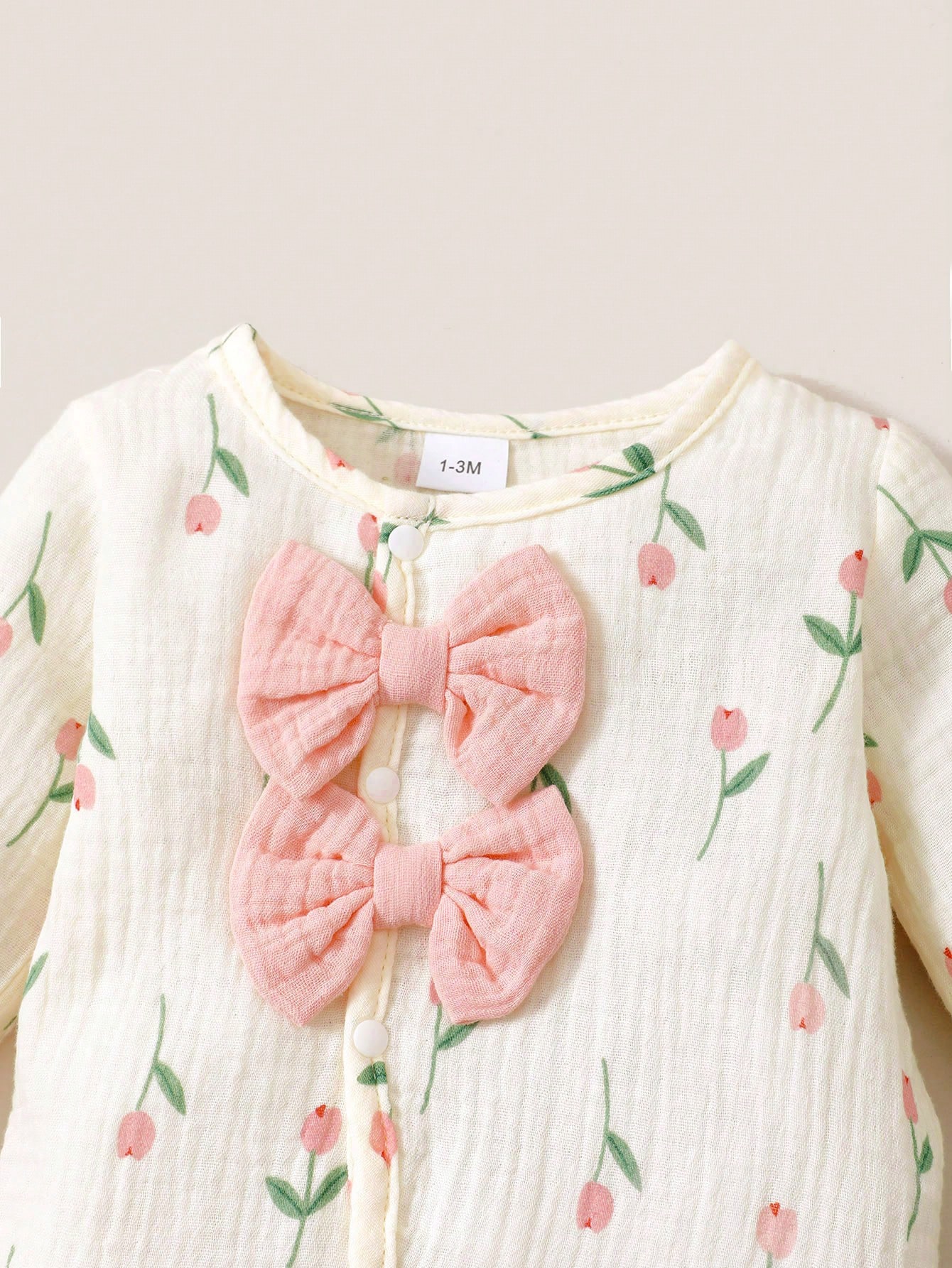 Setelan romper bayi perempuan  - Newborn Baby Girl Romper Floral ulasan dan harga