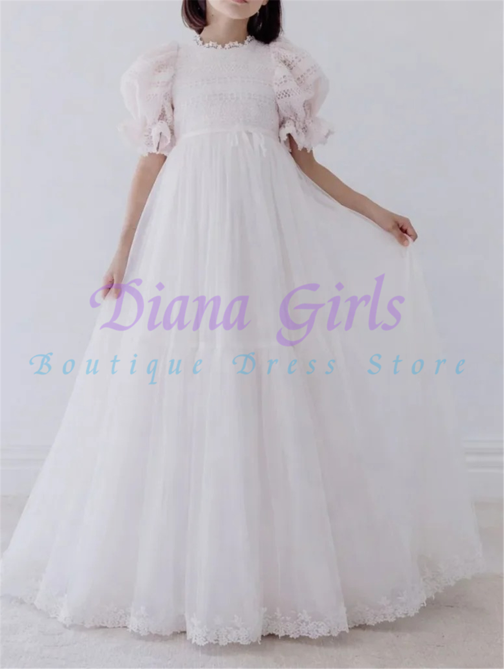 Gaun Pengiring Pengantin Anak  - Toddler Girl Tulle Party Dress ulasan dan harga