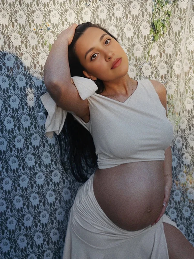 Gaun Hamil Off Shoulder untuk  - Maternity Wear ulasan dan harga